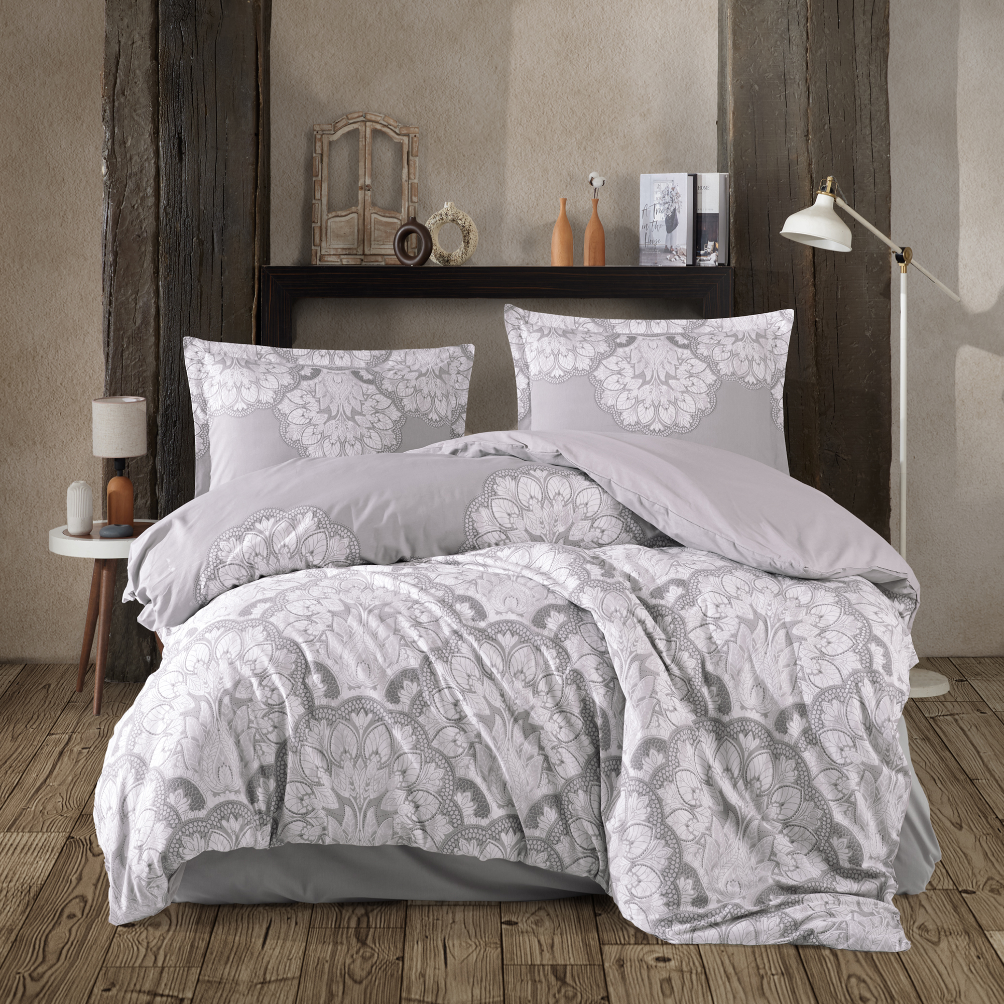 Pucioasa - Lenjerie de pat ranforce Clasy king size (TABULA)