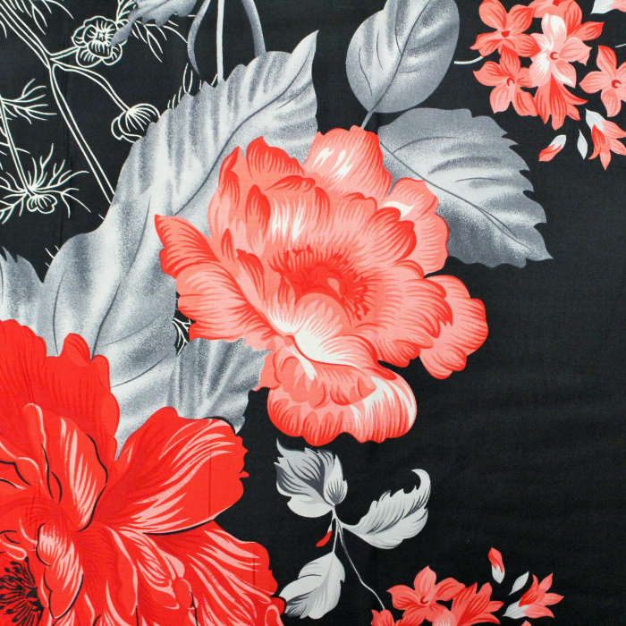 Bumbac dublu satinat negru 120350 [2]