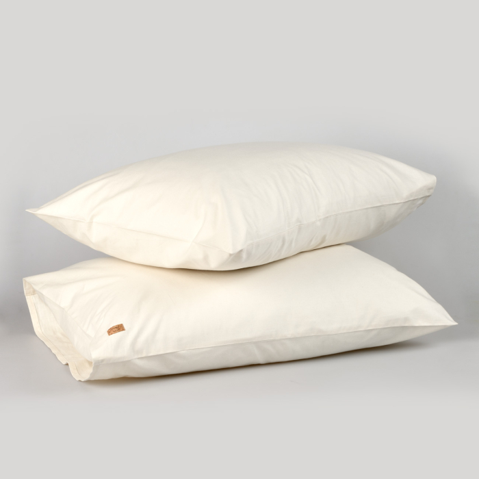 Set 2 fețe de pernă ranforce, bumbac 100%, Dilios, Natural Light 50x70cm [2]