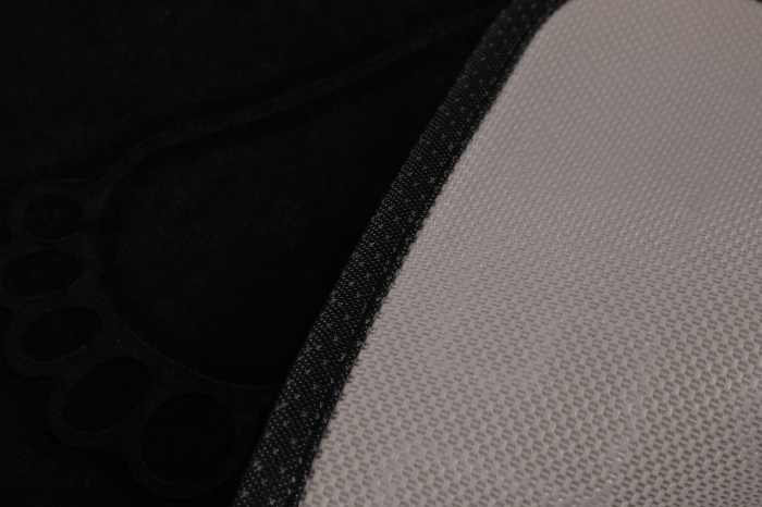 Covoras de baie 40x60cm, Chilai Home, Foot Print - Black [5]