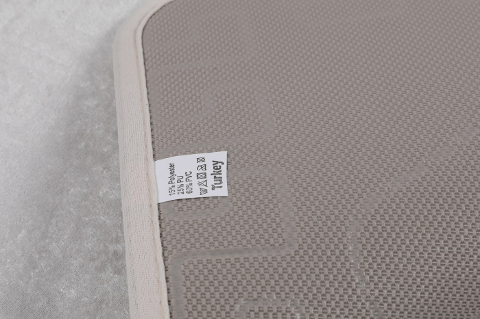 Covoras de baie 40x60cm, Chilai Home, Foot Private - Ecru [5]