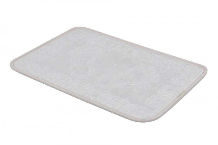 Covoras de baie 40x60cm, Chilai Home, Foot Private - Ecru [2]