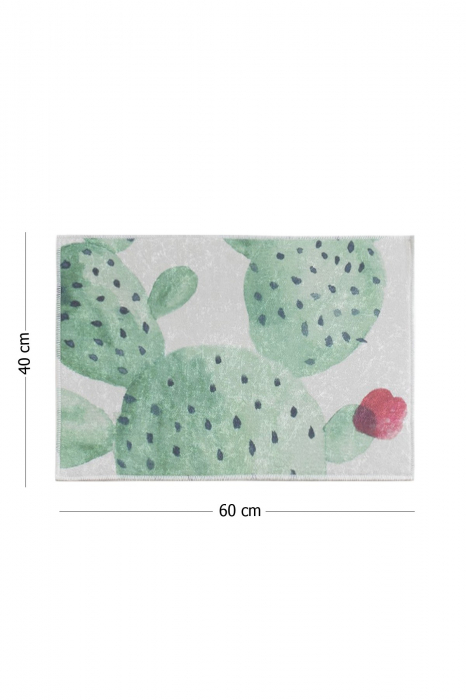Covoras de baie 40x60cm, Chilai Home, Green DJT [2]