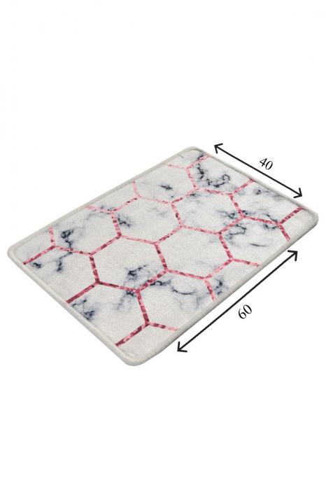 Covoras de baie 40x60cm, Chilai Home, Honeycomb [2]