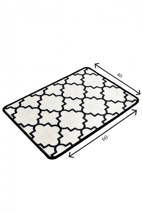 Covoras de baie 40x60cm, Chilai Home, Kupa White [2]