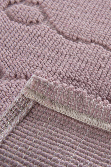 Covoras de baie 50x70cm, Chilai Home, Foet - Dusty Rose [4]