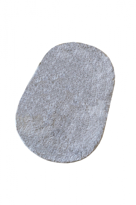 Covoras de baie 60x100cm, Chilai Home, Colors of Oval - Grey [2]