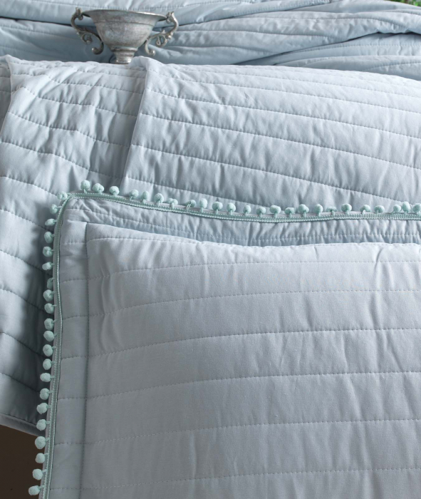 Cuvertură pat Clasy-matlasată PEDRA V4 turcoaz [2]