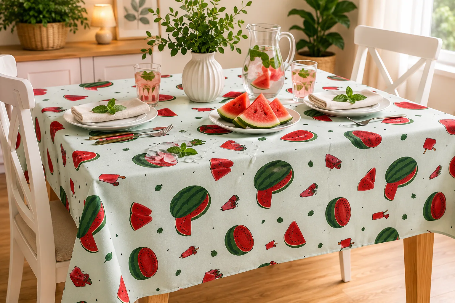 Fata de Masa Antimurdarire (Watermelon) - Dimensiuni:: 120 cm x 160 cm [2]