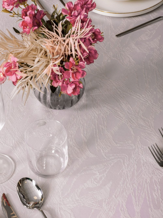 Față de masă jacquard, Cotton Box, Lavinia Lavanda, 155x220cm [2]