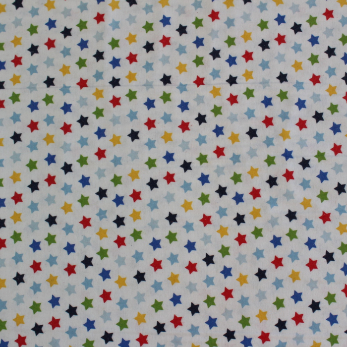 Finet alb cu steluțe multicolore 2.4m [3]