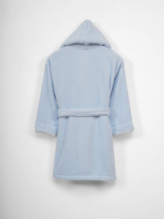 Halat de baie copii, bumbac 100%, Hobby Home, Boy - Light Blue Son, 3-6 ani [2]