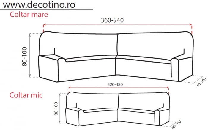 Husa elastica coltar, Belmarti, Milos, Beige [2]