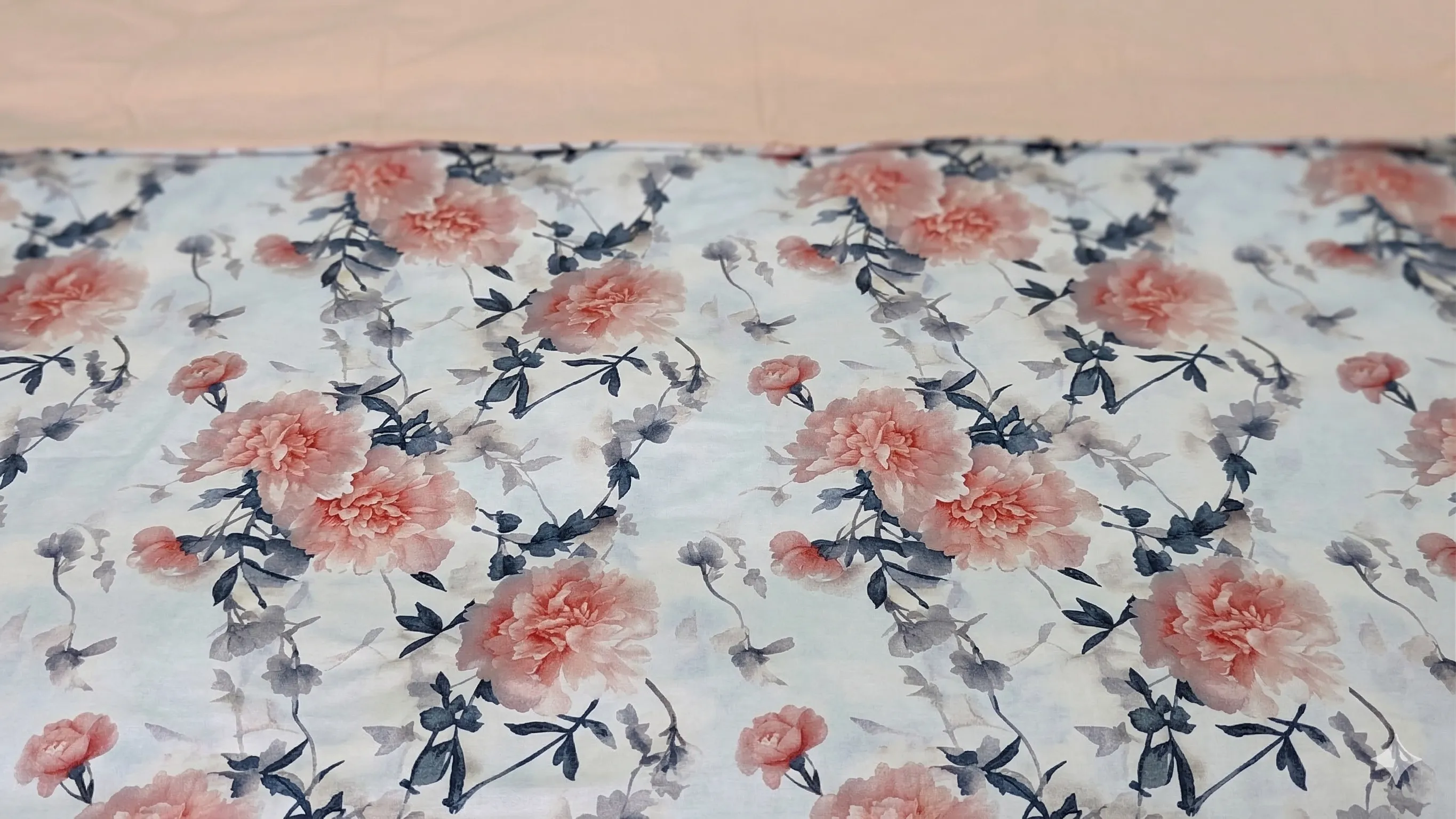 Lenjerie de pat Cotton Pro 100% bumbac - imprimare digitala (Floral Whisper) - Marime: King size [5]