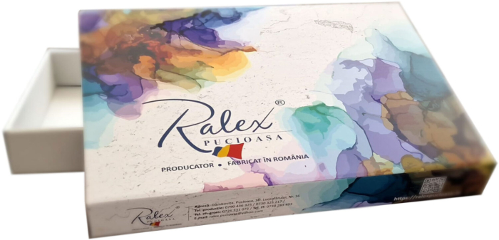 Lenjerie de pat damasc, bumbac 100%, Ralex Pucioasa, Mov [2]