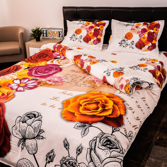 Lenjerie de pat digital print 3D (EPISTLE) [4]