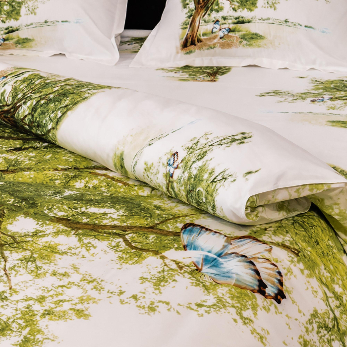Lenjerie de pat digital print 3D (TREE) [3]