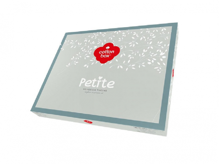 Lenjerie de pat ranforce, două persoane, bumbac 100%, Cotton Box, Just - Beige [4]