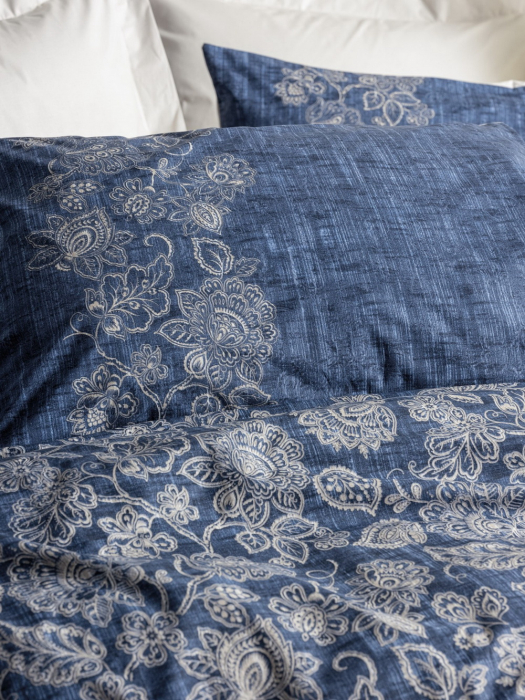 Lenjerie de pat ranforce, două persoane, bumbac 100%, Cotton Box, Annika - Beige [2]