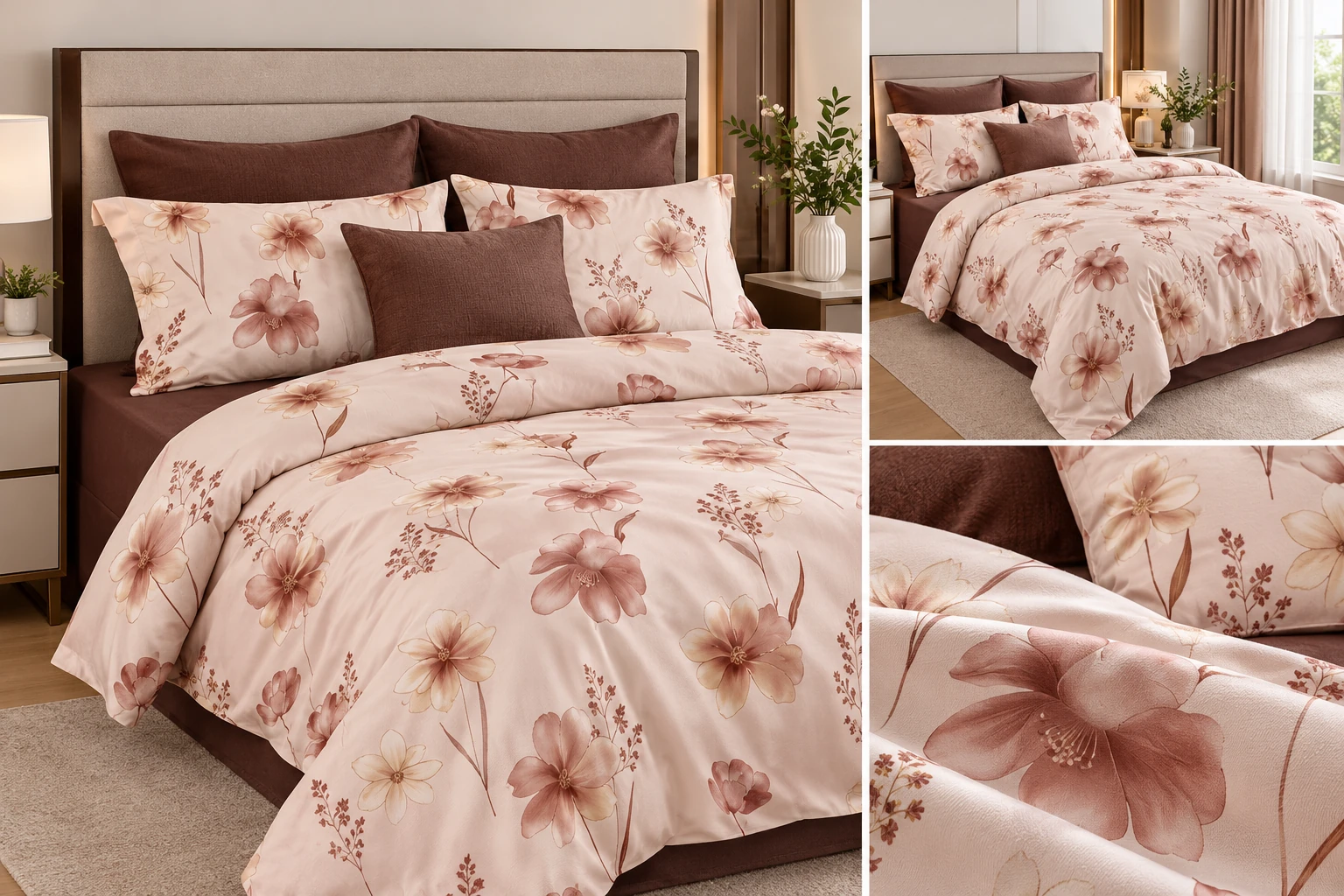 Lenjerie Finet 6 piese cu husa de pat pentru saltea de 160×200 si 180×200 [3]