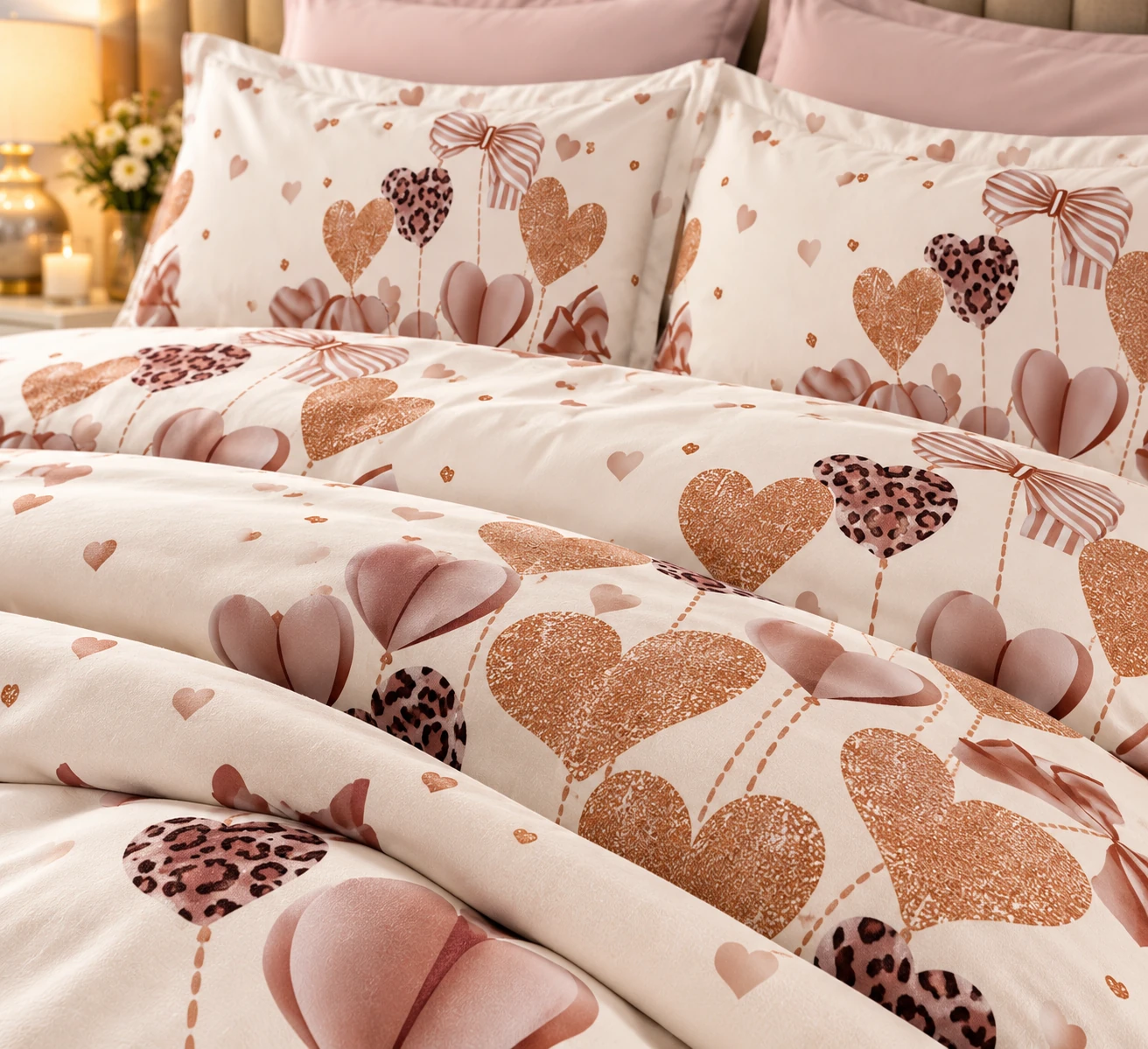 Lenjerie Finet 6 piese cu husa de pat pentru saltea de 160×200 si 180×200 [4]