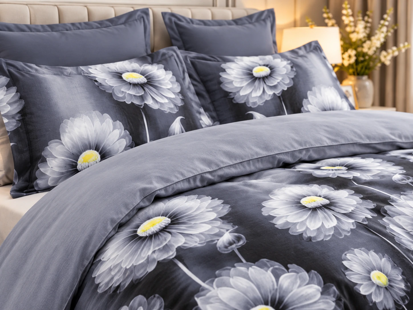 Lenjerie Finet 6 piese cu husa de pat pentru saltea de 160×200 si 180×200 [3]