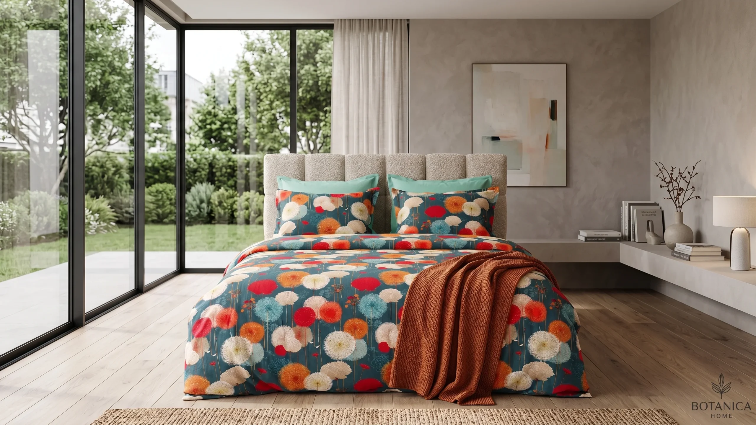 Lenjerie pat Ranforce 100% Cotton Pro (Botanica Home) - Marime: O persoana [4]