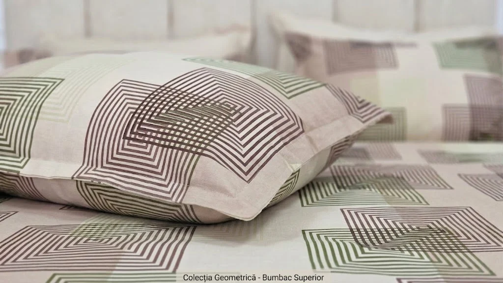 Lenjerie pat Ranforce 100% Cotton Pro (Cedar) - Marime: O persoana [4]