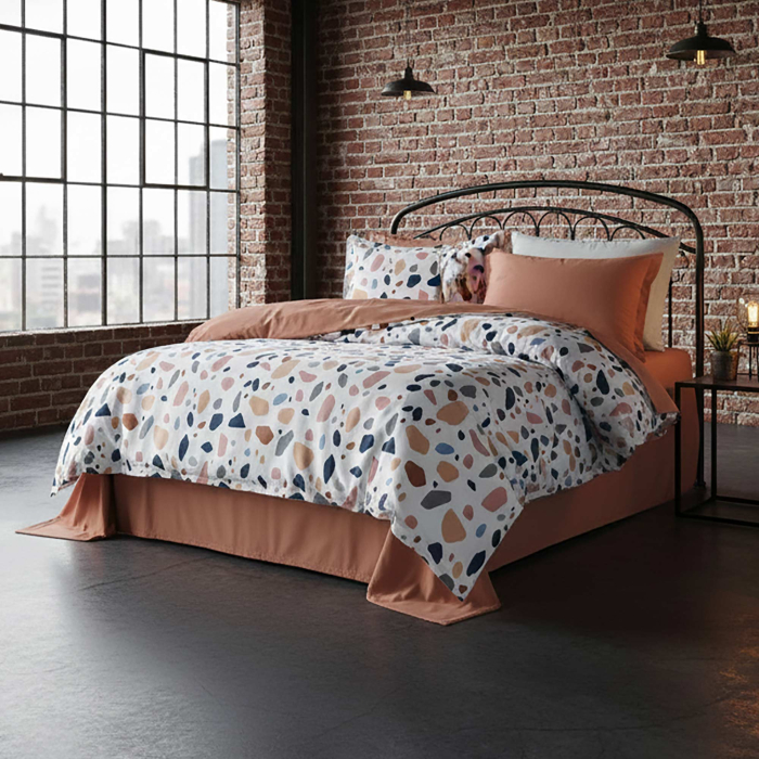 Lenjerie pat Ranforce 100% Cotton Pro (RCP16) - Marime: O persoana [2]