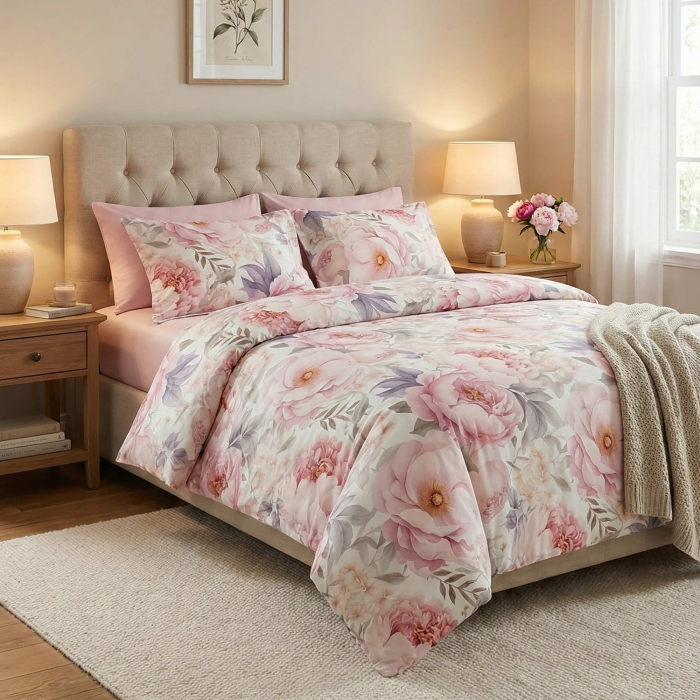 Lenjerie pat Ranforce 100% Cotton Pro (RCP22) - Marime: O persoana [2]