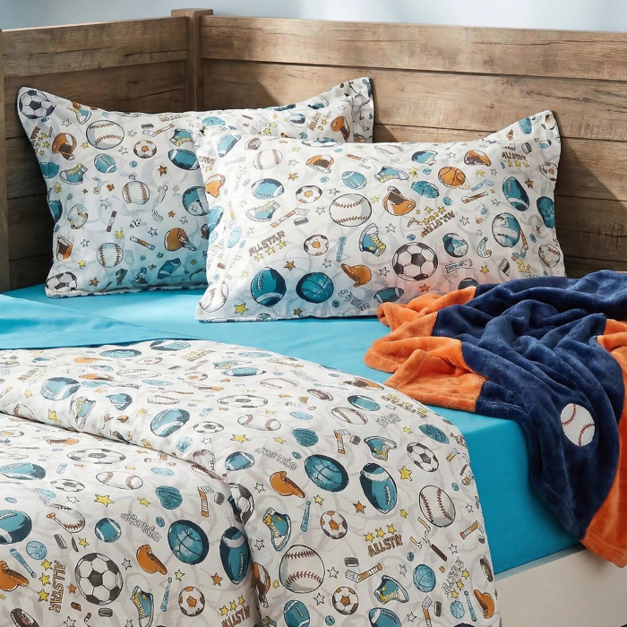 Lenjerie pat Ranforce 100% Cotton Pro (RCP24) - Marime: O persoana [2]