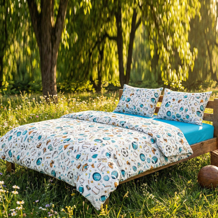 Lenjerie pat Ranforce 100% Cotton Pro (RCP24) - Marime: O persoana [3]