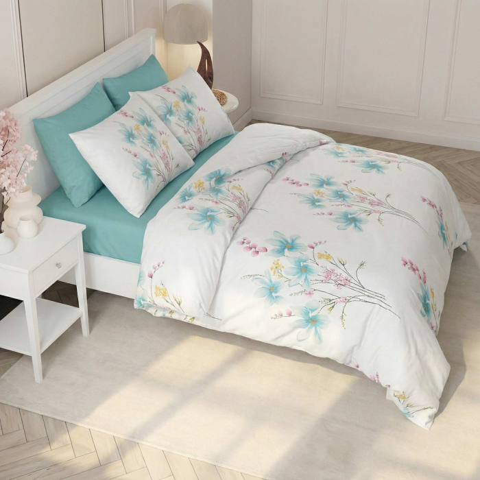 Lenjerie pat Ranforce 100% Cotton Pro (RCP36) - Marime: O persoana [2]