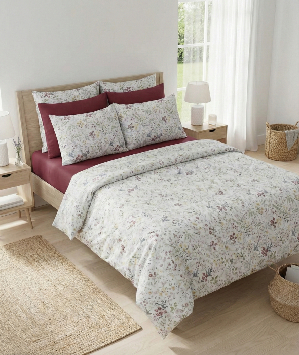 Lenjerie pat Ranforce 100% Cotton Pro (RCP53) - Marime: O persoana [2]