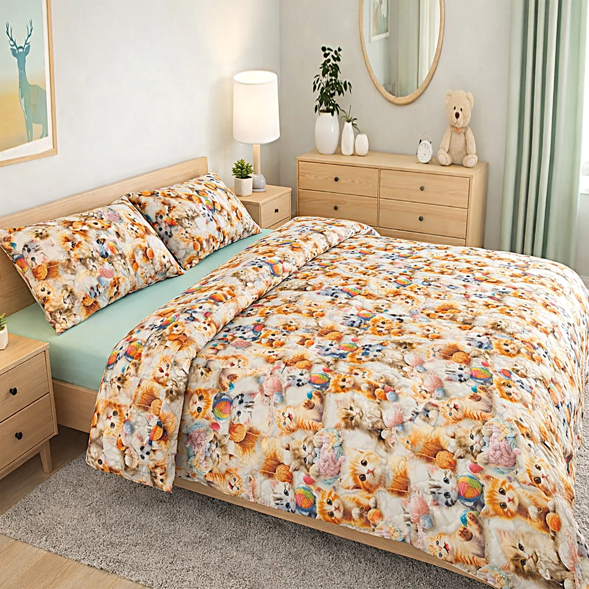 Lenjerie pat Ranforce 100% Cotton Pro (RCP70) - Marime: O persoana [4]
