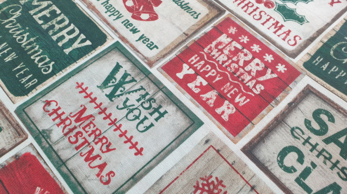 Material Christmas Vintage 2.8m [3]