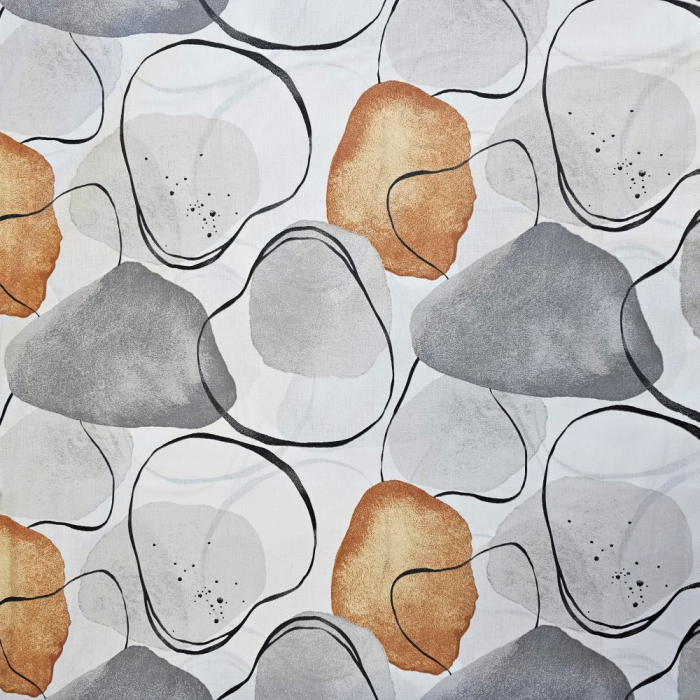 Material textil ranforce, 240cm, bumbac 100%, Stones [2]