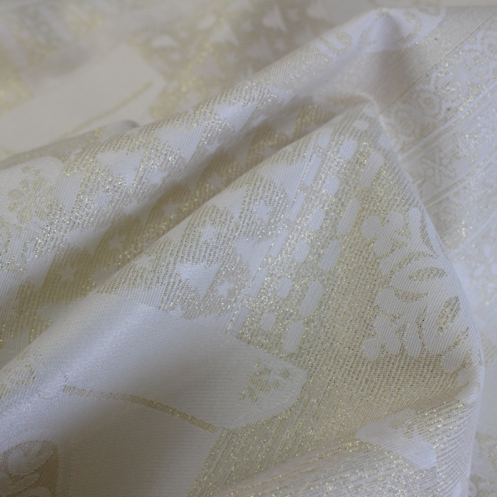 Metraj lurex auriu Craciun Tornade 2.8m [6]