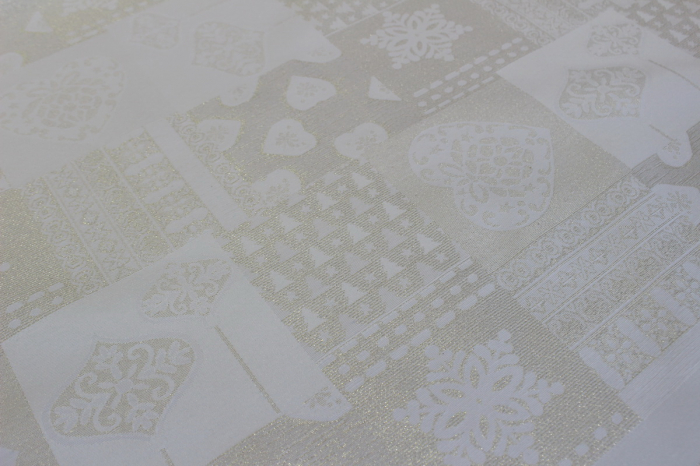 Metraj lurex auriu Craciun Tornade 2.8m [4]