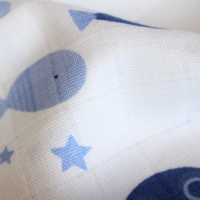 Muselina Marin bleu 1.6m [3]