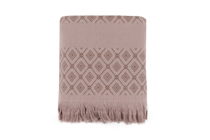 Prosop de baie, 75x150cm, Cotton Box, Twins - Beige [3]