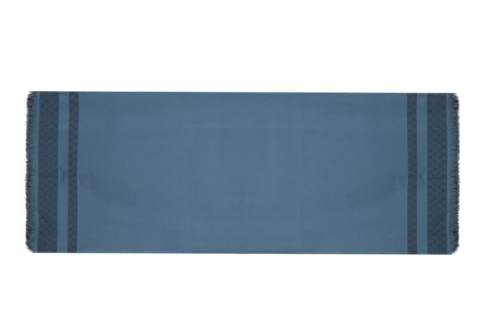 Prosop de baie, 75x150cm, Cotton Box, Twins - Indigo Blue [4]