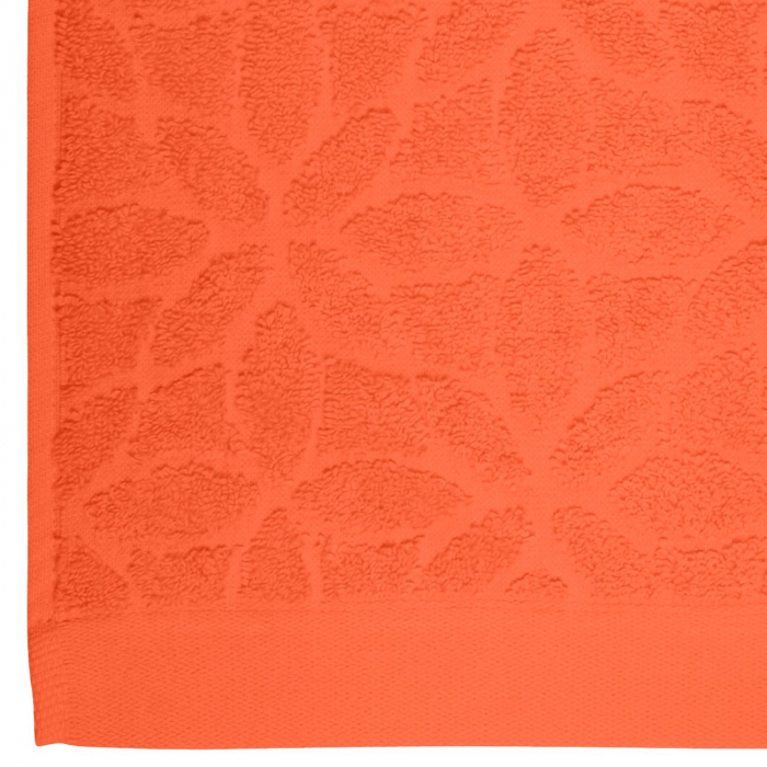 Prosop de baie Leonardo Flowers 50x80cm - portocaliu [3]