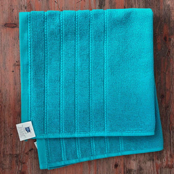 Prosop Luxury Bumbac 100% - 600g/m2 - ALBASTRU - Dimensiune prosop: 50x90cm [3]