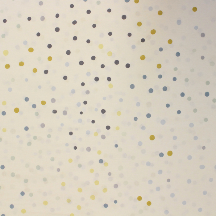 Ranforce alb cu buline bleu/aurii/verzi [3]