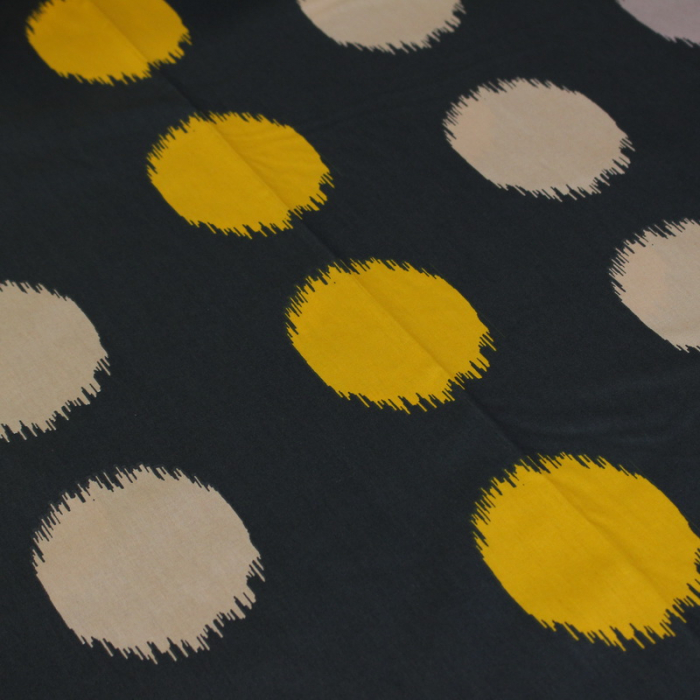 Ranforce antracit cu buline galbene 2.4m [2]