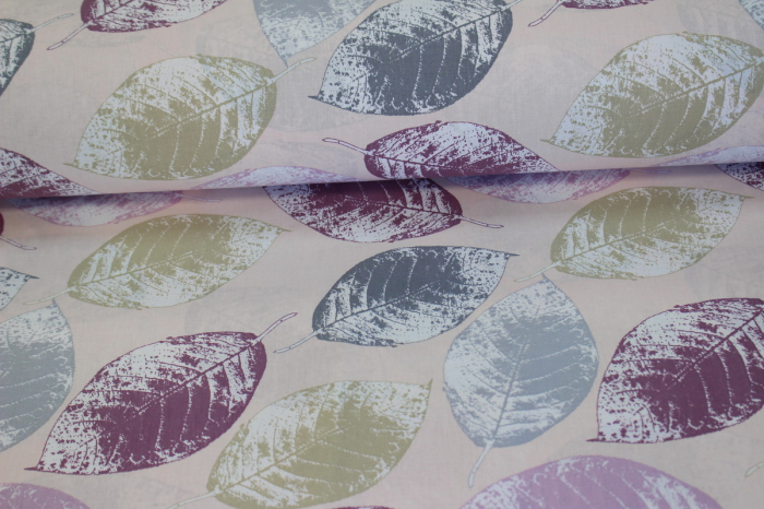 Ranforce roz pal cu frunze [3]