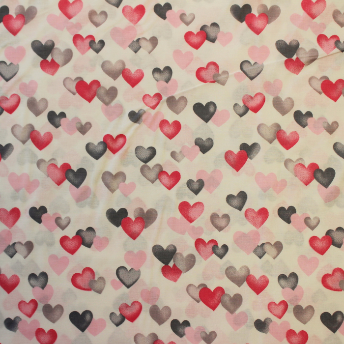 Ranforce alb cu inimioare roz gri [2]