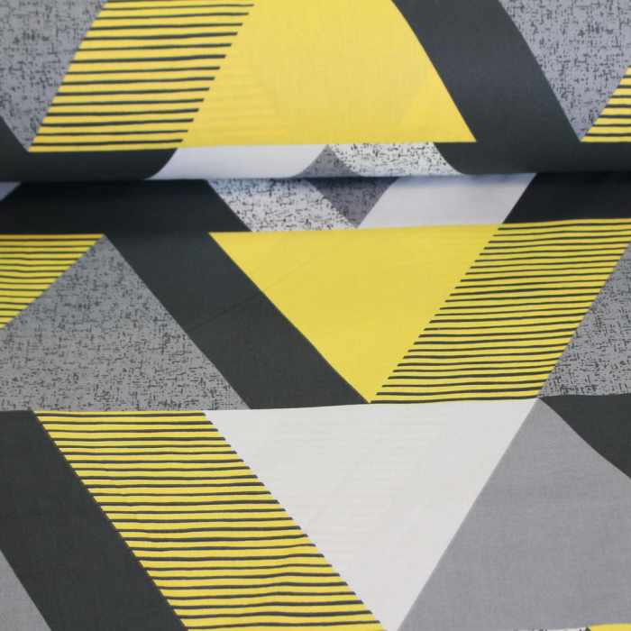 Ranforce gri cu triunghiuri galbene [2]