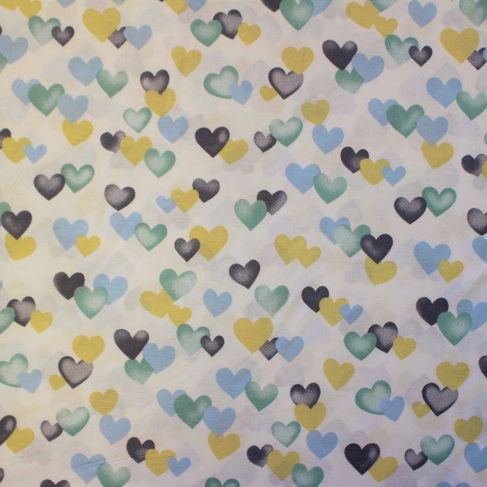 Ranforce alb cu inimioare galbene albastre [2]